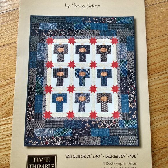 Kimono Memories Quilting Pattern: Wall or Bed Quilt - Nancy Odom - Picture 2 of 6